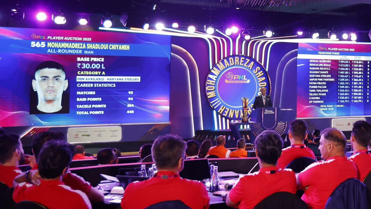 PKL Auction 2025: Iran's Mohammadreza Shadloui becomes first PKL player to cross Rs 2 cr-mark thrice in auctions